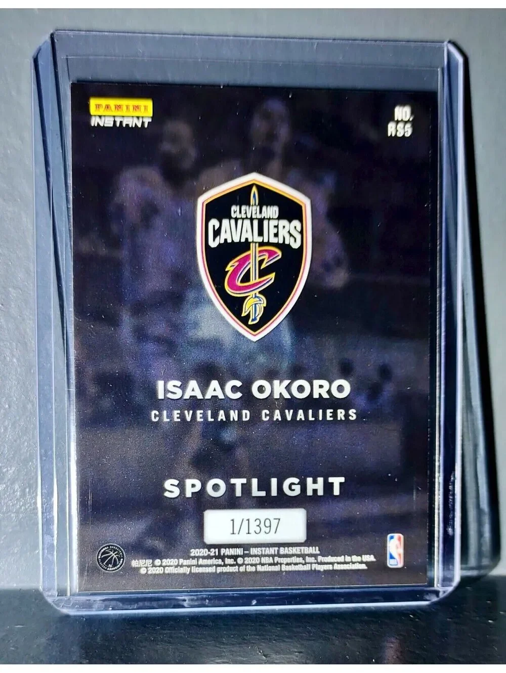 Isaac Okoro Rookie Spotlight 2020-21 Panini NBA #5 Basketball Card 1 of 1397